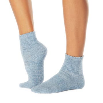 Tavi Savvy Yoga No-Show Grip Socks  Lichtblauw - 39-42, Sport en Fitness, Verzenden, Nieuw, Kleding