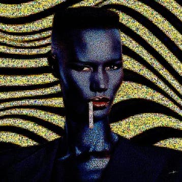 David Law (1967) - Crypto Grace Jones - Format XL 60x60