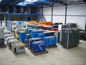 Gebruikte compressors Persluchtcentrum Harderwijk, Gebruikt, Geluidgedempt