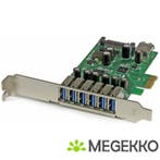 StarTech.com 7-poorts PCI Express USB 3.0 kaart standard en, Verzenden, Nieuw, Startech