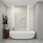 Wandpaneel Bladel set van 4 panelen 120x60 cm Jade Marble [n, Verzenden, Nieuw
