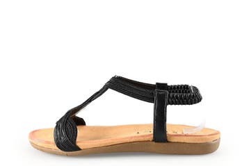 DSTRCT Sandalen in maat 37 Zwart, Verzenden, Zwart, DSTRCT, Sandalen of Muiltjes