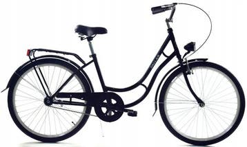 Damesfiets Zwart 26 | V-brake | A-kwaliteit, Fietsen en Brommers, Fietsen | Dames | Damesfietsen, Versnellingen, Batavus, Nieuw