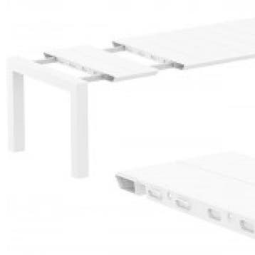 (MDK-107226) Siesta Vegas Table XL wit, Tuin en Terras, Ophalen of Verzenden, Nieuw