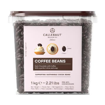 Callebaut Chocoladedecoratie Koffieboon 1kg, Verzenden, Nieuw