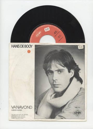 Hans De Booy – Vanavond (Wonderful Tonight) / Griekse Mama (, Ophalen of Verzenden, Nieuw in verpakking
