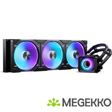 Phanteks Glacier One 420D30 X3 DRGB Black, Verzenden, Nieuw