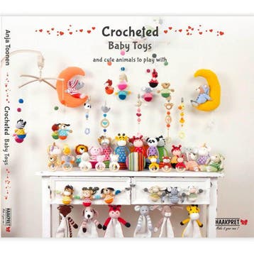 CROCHETED BABY TOYS - ANJA TOONEN (ENGELS), Hobby en Vrije tijd, Breien en Haken, Verzenden, Nieuw