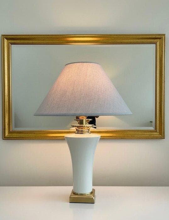 Maison Le Dauphin (France) - Lamp - Metaal, Messing,, Antiek en Kunst, Curiosa en Brocante