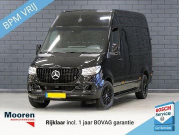 Zakelijke Lease |  Mercedes-Benz Sprinter 317 1.9 CDI AUTOMA, Automaat, Gebruikt, Euro 6, Zwart