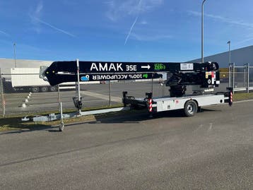 Occasion AMAK 35E, Kraan
