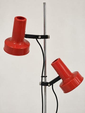 Staande lamp - Metaal - Vintage vloerlamp uit de jaren 1960