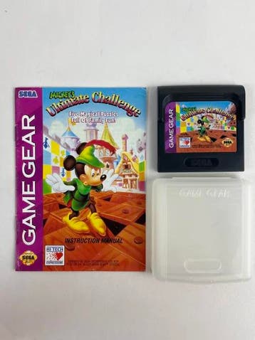 SEGA Game Gear - Mickeys Ultimate Challenge, Ophalen of Verzenden, Nieuw