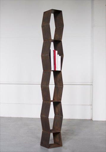 Pol Quadens - Boekenkast - Staal, Antiek en Kunst
