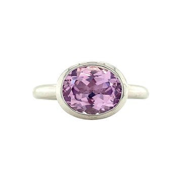 Witgouden Bron Jewelry ring Sushi 14 krt, Sieraden, Tassen en Uiterlijk, Ringen, Verzenden, Zo goed als nieuw, Goud, Met edelsteen