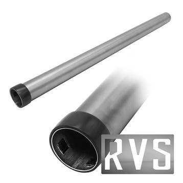 Stofzuigerbuis RVS Met Ring 35 mm, 123schoon huismerk, Verzenden, Nieuw