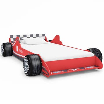 vidaXL Kinderbed raceauto rood 90x200 cm, Verzenden, Nieuw