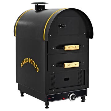 GGM Gastro | Gas Kumpir aardappeloven - mechanisch - 4,9kW -, Witgoed en Apparatuur, Verzenden, Nieuw, Inbouw
