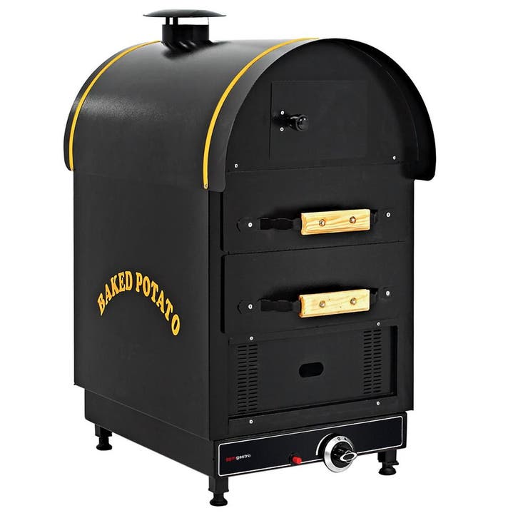 GGM Gastro | Gas Kumpir aardappeloven - mechanisch - 4,9kW -, Witgoed en Apparatuur, Ovens, Inbouw, Verzenden