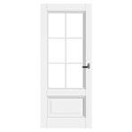 Cando Binnendeur Naarden 83x201,5 (Stomp, Blank facetglas), 80 tot 100 cm, Binnendeur, Nieuw, Ophalen of Verzenden
