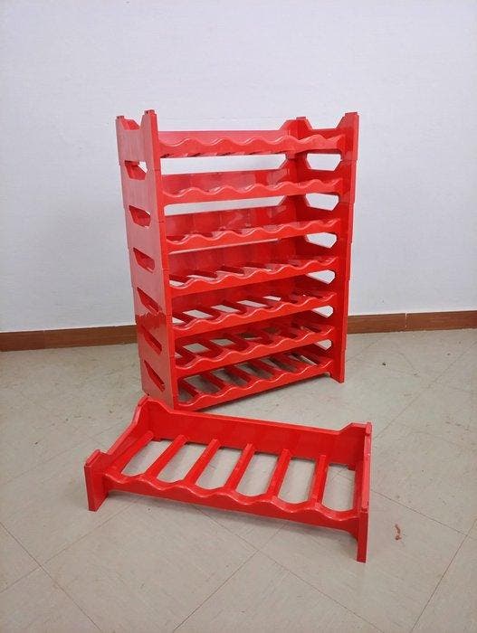 Wijnrek (8) - PVC, Antiek en Kunst, Curiosa en Brocante