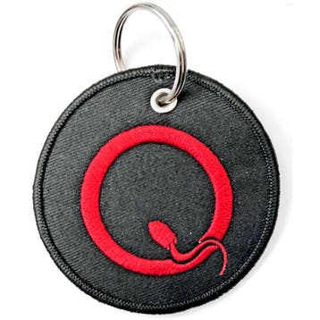 Queens of the Stone Age - Q Logo - Patch Keychain off. merch, Verzamelen, Ophalen of Verzenden, Nieuw, Gebruiksvoorwerp