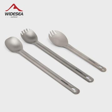 Widesea Titanium Spork - Lichtgewicht Outdoor Bestek voor Ka, Verzenden, Nieuw