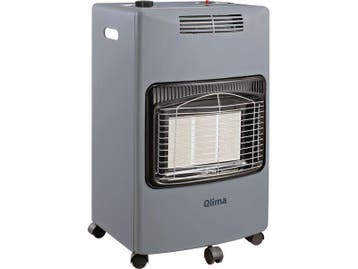 Qlima verrijdbare gaskachel hybride GH 959 RF grijs, Nieuw