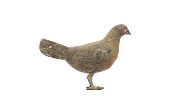 Oud-Chinees, Han-dynastie Terracotta Een zeldzaam keramisch