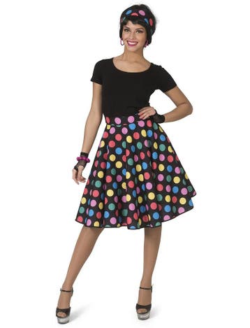 50s Rock en Roll Rok Stippen, Ophalen of Verzenden, Nieuw