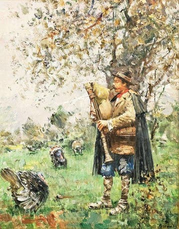 Giovanni Panza (1894-1989) - Zampognaro