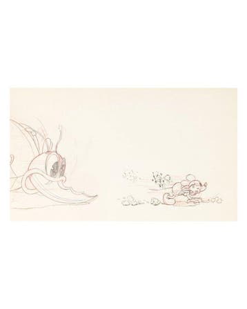 Walt Disney - 2 Original preliminary drawing - Mickey Mouse, Nieuw