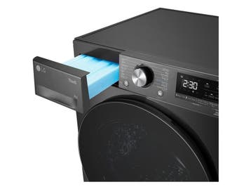 LG RH90V9ZVEN - Warmtepompdroger - 9 kg - 62 dBA - Glazen, Verzenden, Zo goed als nieuw