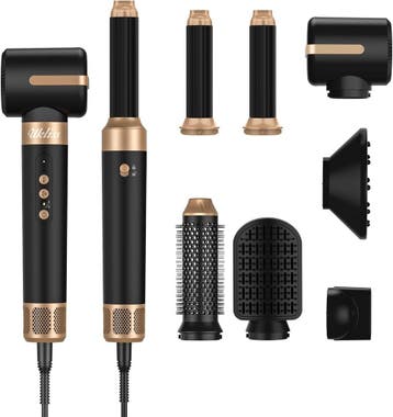 Airstyler 7-in-1 UKLISS | Retourdeal 56% Korting, Sieraden, Tassen en Uiterlijk, Ophalen of Verzenden, Zo goed als nieuw, Krultang of Stijltang