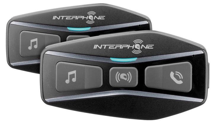 U-COM 4 Twin Bluetooth Headset Interphone, Motoren, Kleding | Motorhelmen, Verzenden