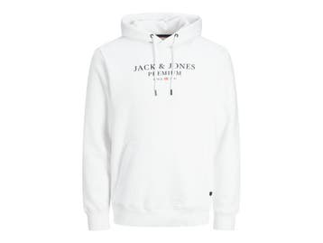 Veiling - Jack &amp; Jones Archie Sweat Hood Wit - S, Nieuw