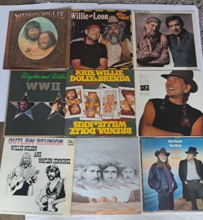 Willie Nelson, Waylon Jennings & Friends - Diverse artiesten, Cd's en Dvd's, Vinyl Singles