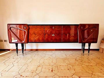 Nel gusto di Dassi Cantù - Credenza - Grande sideboard, lage, Antiek en Kunst