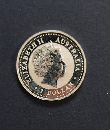 Australië. 1 Dollar 1999 Elizabeth II - 1oz 0.999 silver