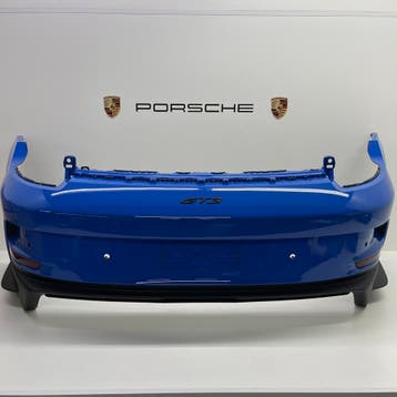 Porsche 992 GT3 ORIGINELE achterbumper en onderspoiler, Ophalen, Gebruikt, Porsche, Achter