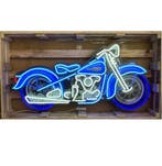 Motorcycle XXL Neon Verlichting 140 x 70 cm, Ophalen, Gebruikt