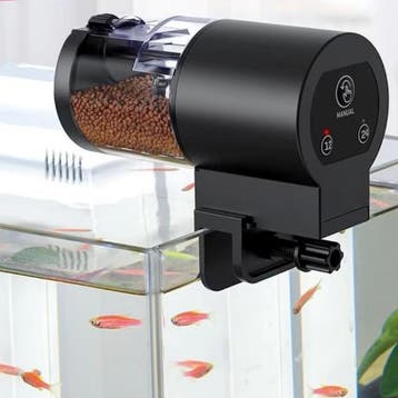 Automatische Aquarium Voeder 100ml – Timer Dispenser, Dieren en Toebehoren, Vissen | Aquaria en Toebehoren, Verzenden, Nieuw