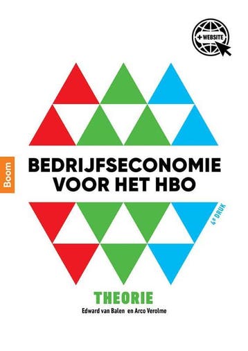 Bedrijfseconomie voor het hbo 9789024408597 Arco Verolme, Boeken, Studieboeken en Cursussen, Verzenden, Zo goed als nieuw, Arco Verolme