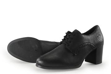 Rieker Pumps in maat 37 Zwart, Pumps, Verzenden, Zwart, Zo goed als nieuw