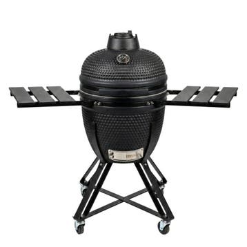 HEAT Kamado Fyregg 18 Zwart met gratis afdekhoes, Verzenden, Nieuw, Heat