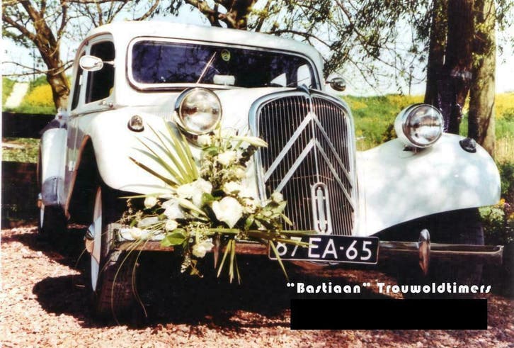 Trouwvervoer Weddingcar Rolls Bently Citroën Traction, Diensten en Vakmensen, Overige Diensten