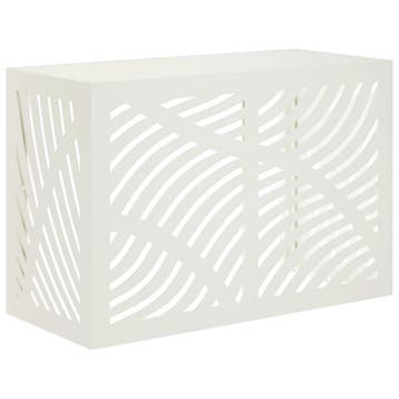 vidaXL Airconditioner hoes Wit 90 x 40 x 60 cm Staal, Verzenden, Nieuw