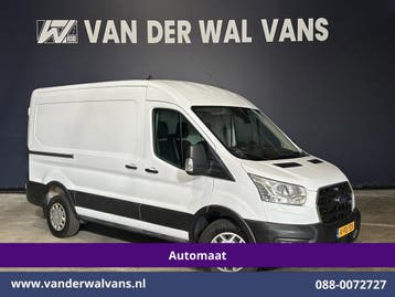 Ford Transit L2 H2 | Lease vanaf 370,- p/mnd, Auto's, Ford, Automaat, Gebruikt, Euro 6, Wit