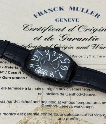 Franck Muller - Casablanca Black Croco - 8880 SC BLK CRO -, Nieuw