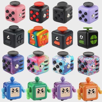 Fidget Cube & Dodecahedron: 6/12 Zijden Stressverlichter & S, Kinderen en Baby's, Speelgoed | Overig, Verzenden, Nieuw